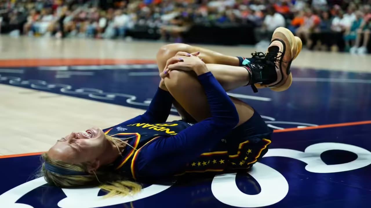 Indiana Fever Face Heartbreak as Sophie Cunningham’s Injury Tests Team’s Spirit and Playoff Hopes
