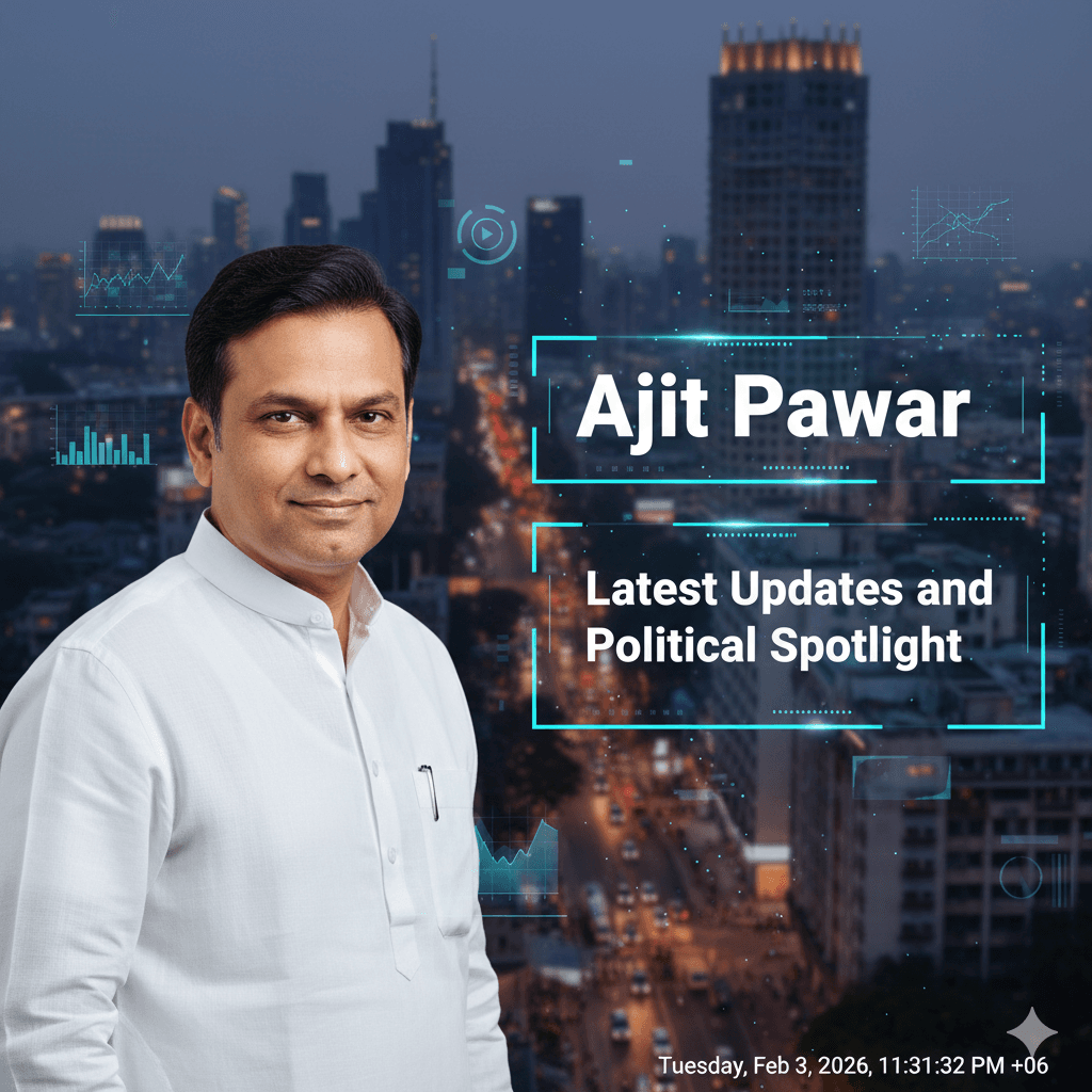 Ajit Pawar: Political Journey, Career, and Latest Updates